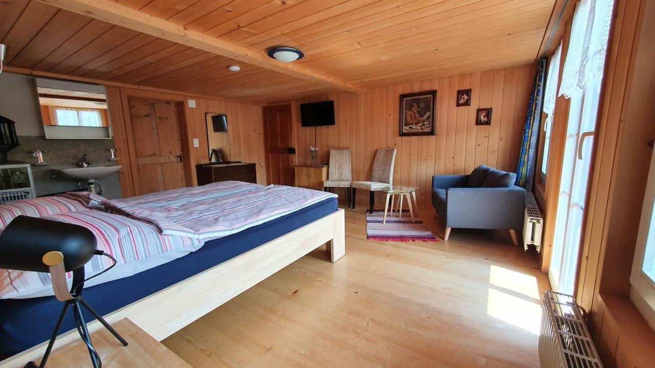 Adlerhorst - Apartment Im Niedersimmental Oey Экстерьер фото